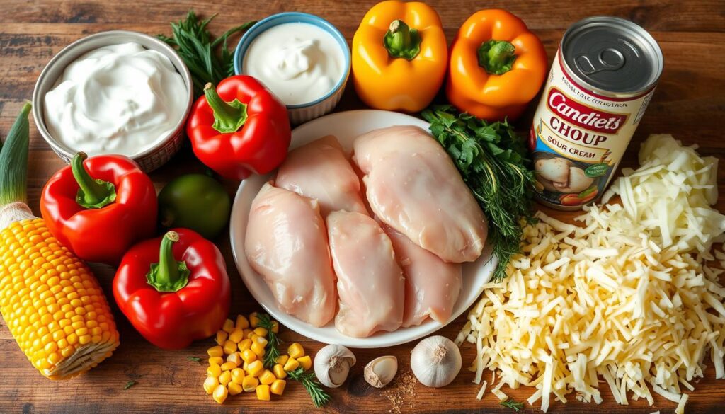 million dollar chicken casserole ingredients