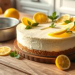 No Bake Lemon Cheesecake