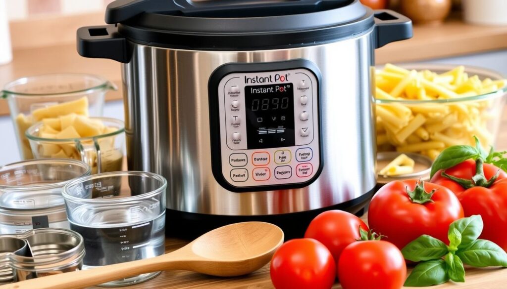 how to cook pasta in the instant pot