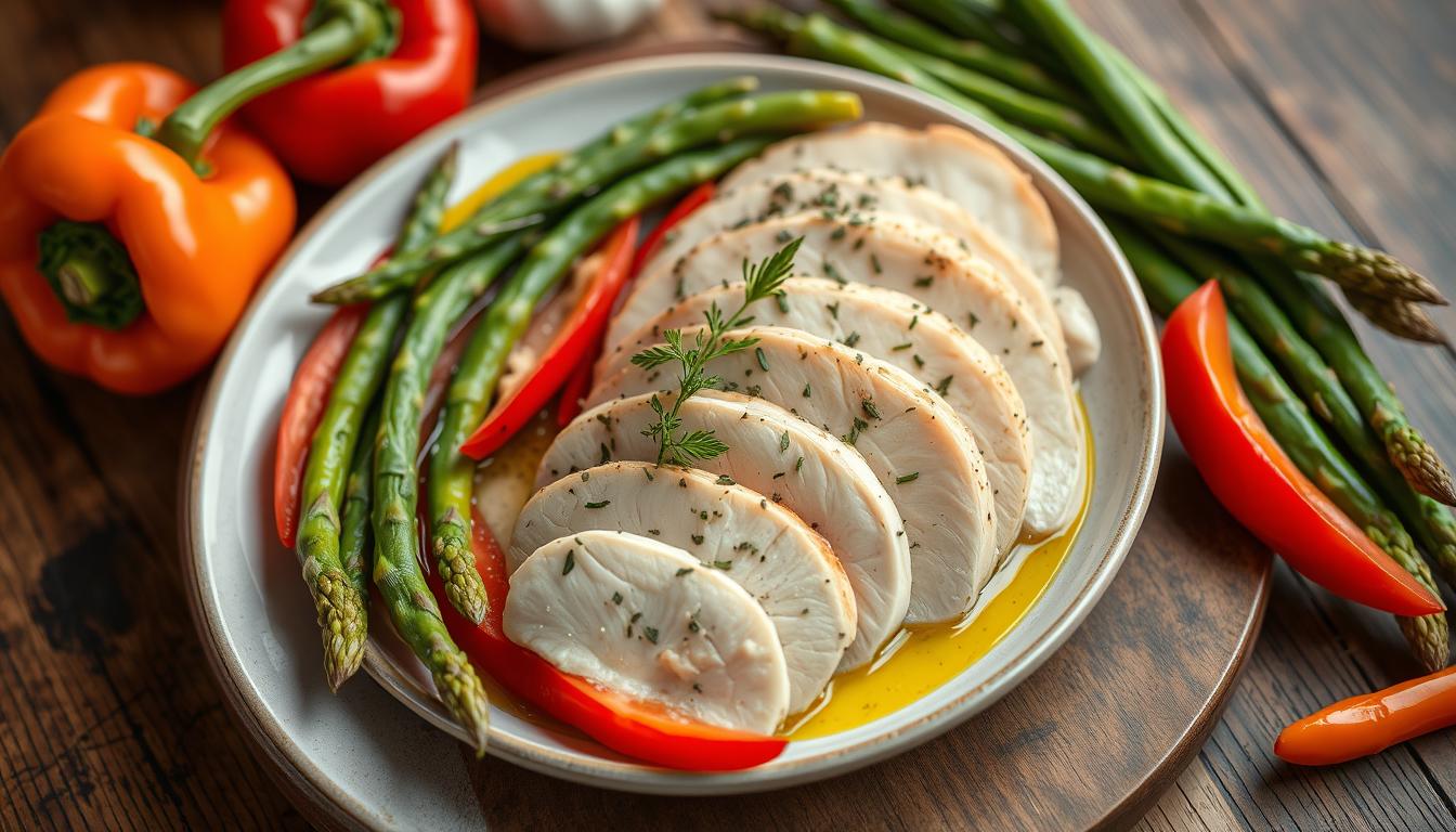 thin sliced chicken breast